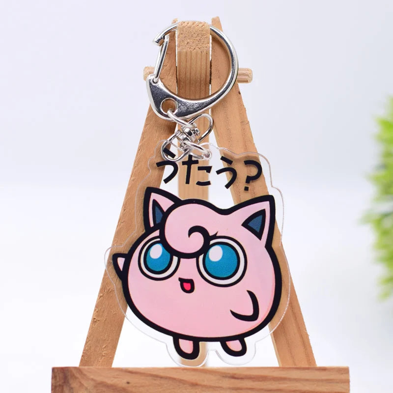 Palworld Monster Keychain 26 Styles Arcylic Cartoon Figures Keyrings Kawaii Accessories