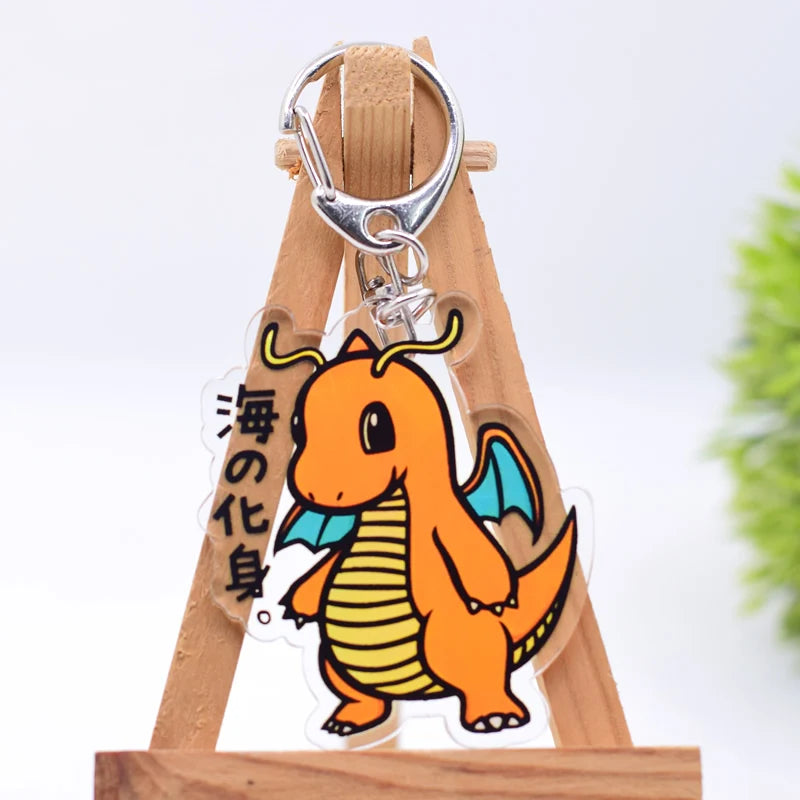 Palworld Monster Keychain 26 Styles Arcylic Cartoon Figures Keyrings Kawaii Accessories