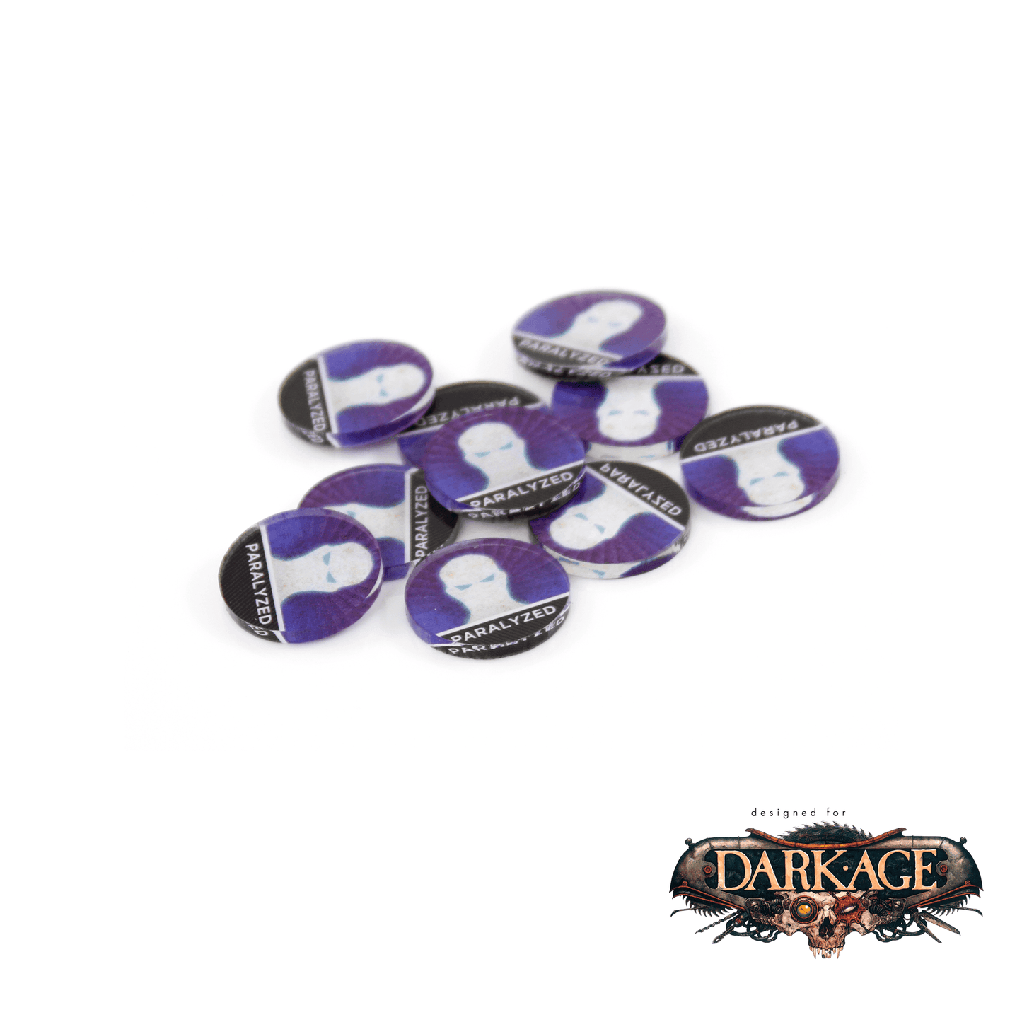 Full Color Dark Age Markers 10-Packs - Paralyzed