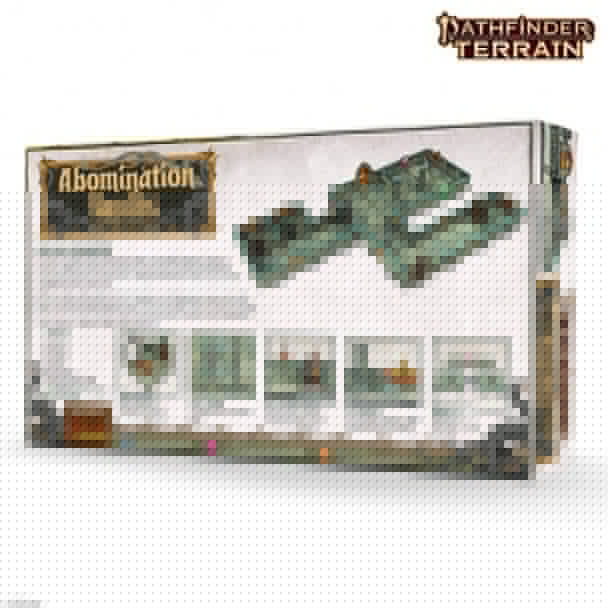 Pathfinder Terrain: Abomination Vaults Half-Height Walls - 