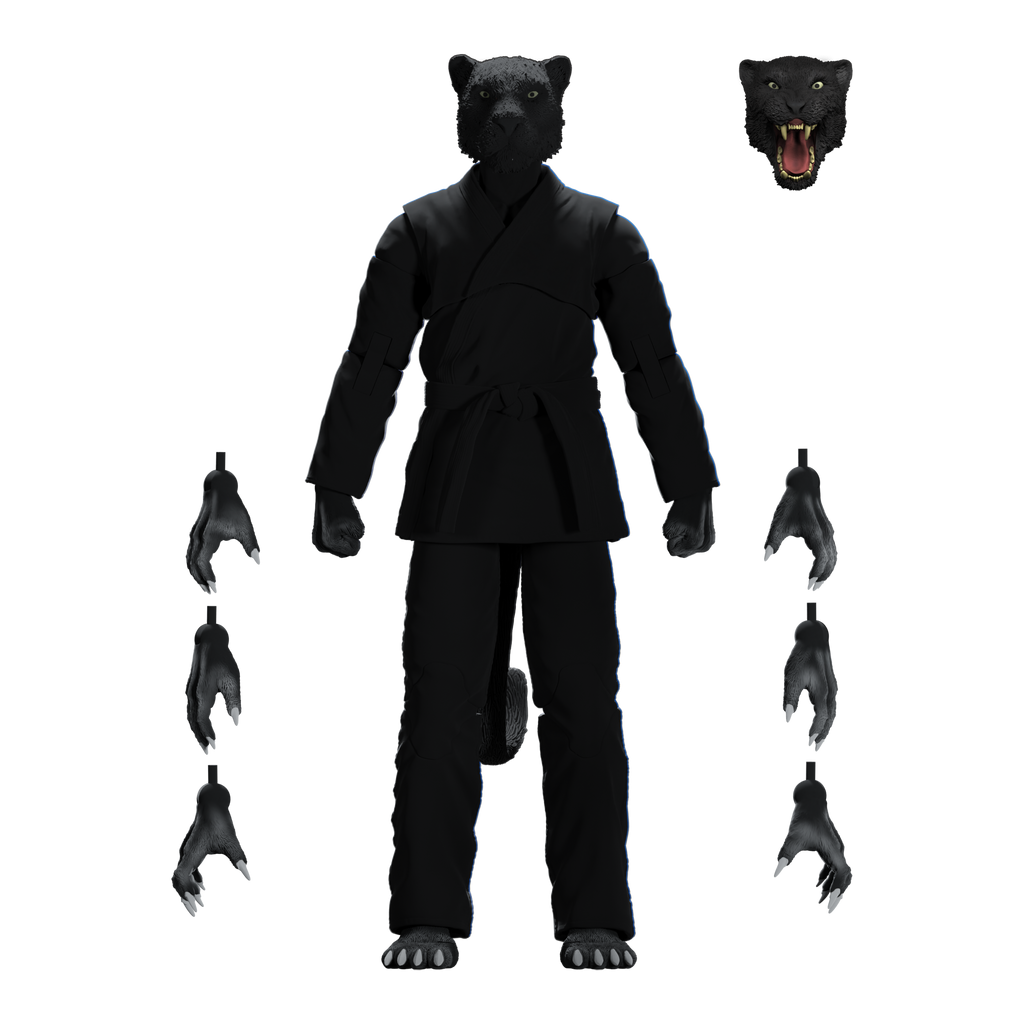 Jiu Jitsu Combat Creatures Paulo the Panther Action Figure