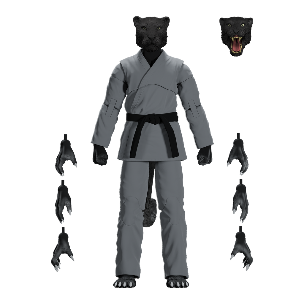 Jiu Jitsu Combat Creatures Paulo the Panther Action Figure
