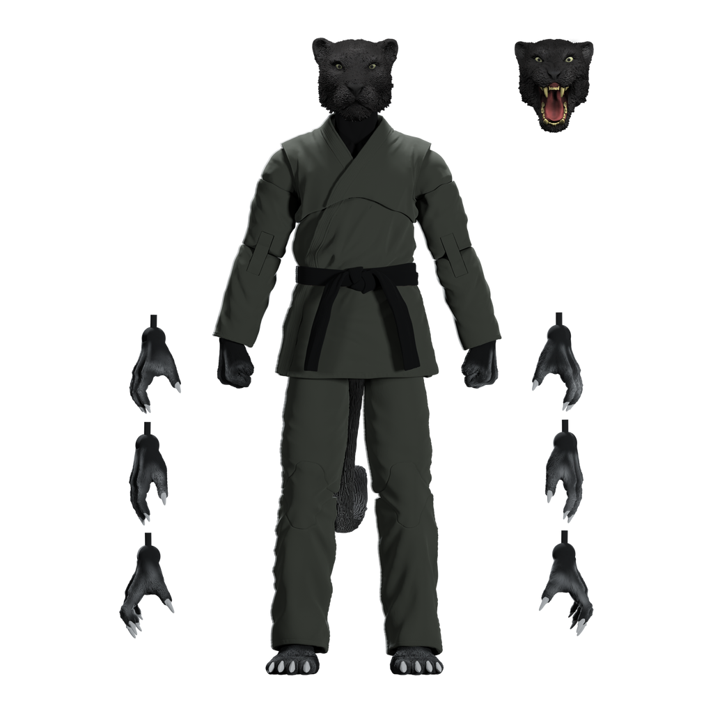 Jiu Jitsu Combat Creatures Paulo the Panther Action Figure