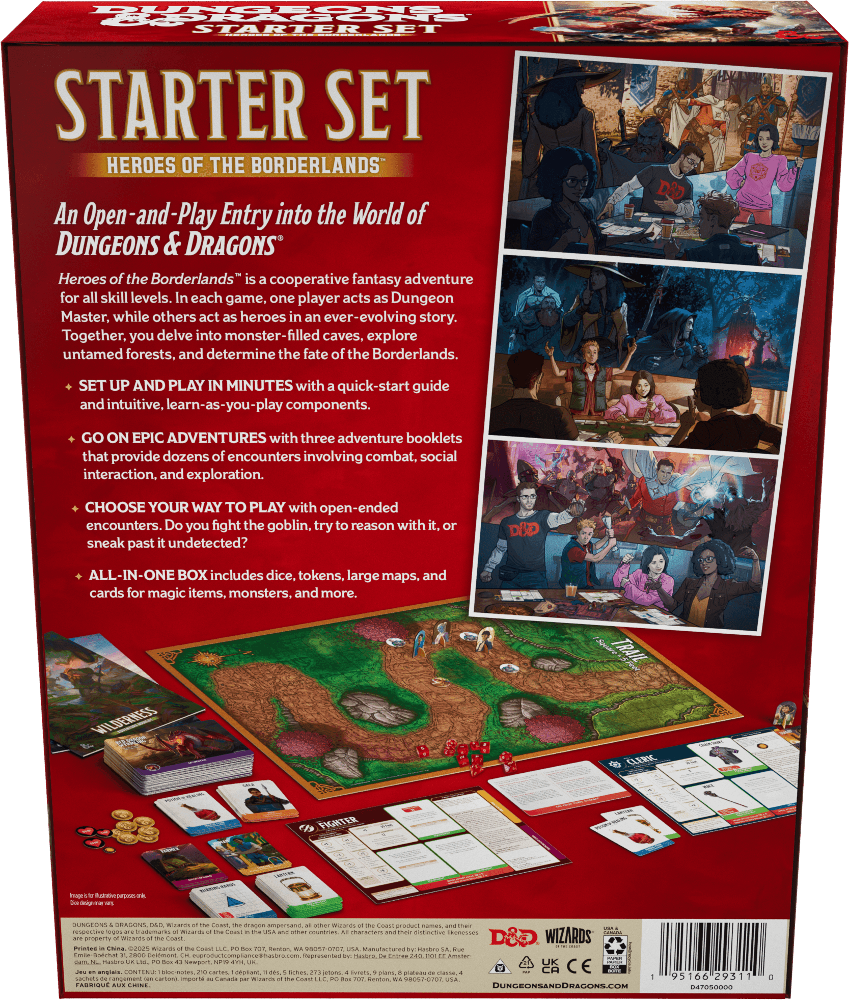 Dungeons & Dragons - Heroes of the Borderlands Starter Set - 