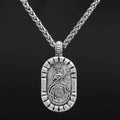 Greek Hoplite Soldier Stainless Steel Necklace - 