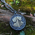 Vikings Longship Stainless Steel Pendant Necklace - 