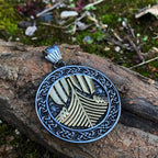 Vikings Longship Stainless Steel Pendant Necklace - 
