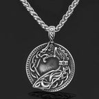 Vikings Dragon Stainless Steel Necklace - 