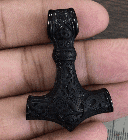 Mjolnir Pendants - Black