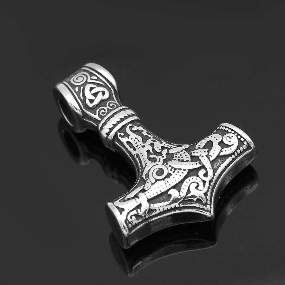 Mjolnir Pendants - Silver