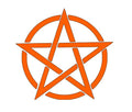 Pentacle Witch Vinyl Decal Sticker Halloween Horror Metaphysical