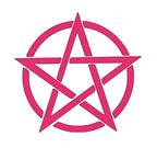 Pentacle Witch Vinyl Decal Sticker Halloween Horror Metaphysical