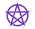 Pentacle Witch Vinyl Decal Sticker Halloween Horror Metaphysical