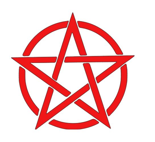 Pentacle Witch Vinyl Decal Sticker Halloween Horror Metaphysical