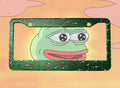 Pepe the Frog License Plate Frame