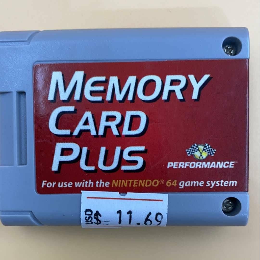 Performance Memory Card Plus - Nintendo 64