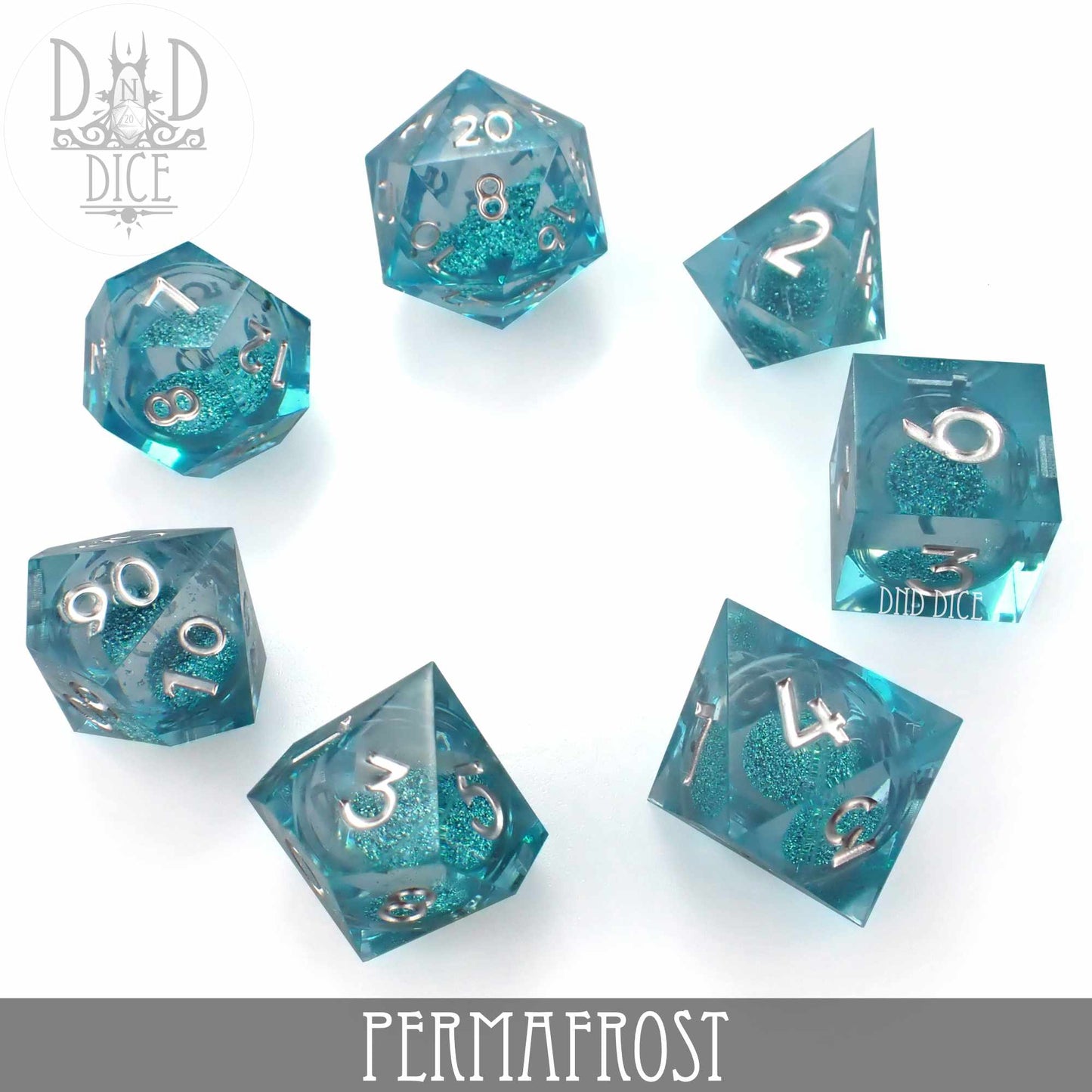 Permafrost Liquid Core Dice Set