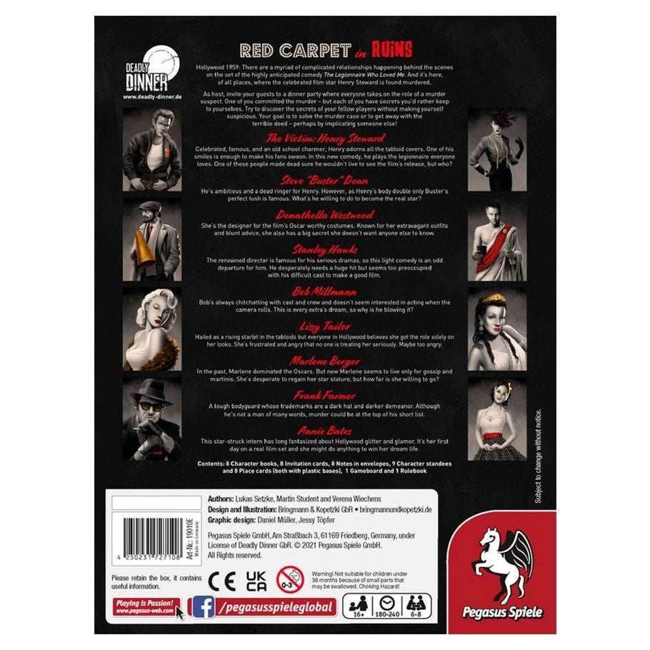 Deadly Dinner: Red Carpet in Ruins - 