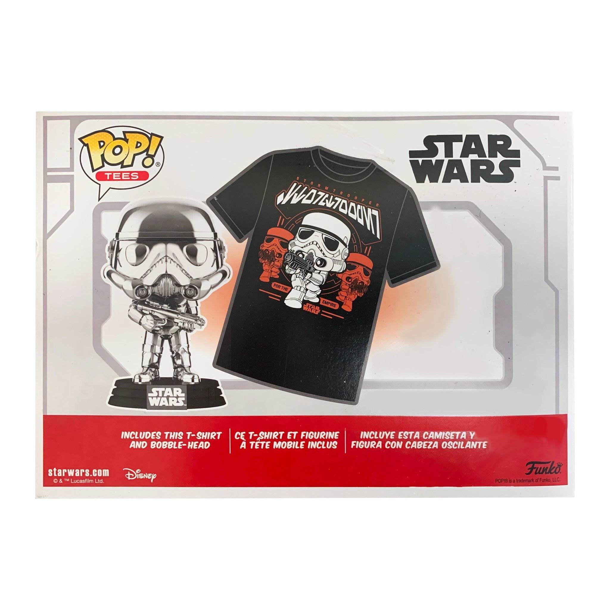 Funko Pop! & Tee: Star Wars - Stormtrooper - S