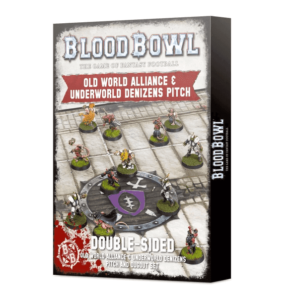 Blood Bowl: Old World Alliance & Underworld Denizens Pitch and Dugout Set - 
