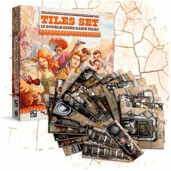 Zombicide: Undead or Alive - Kickstarter Exclusive Western Tiles Set - 