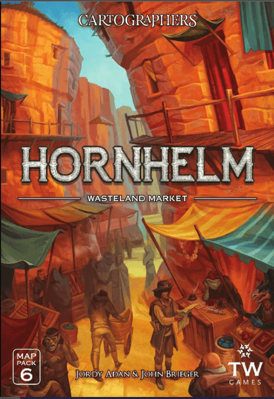 Cartographers: Map Pack 6 - Hornhelm Market - 