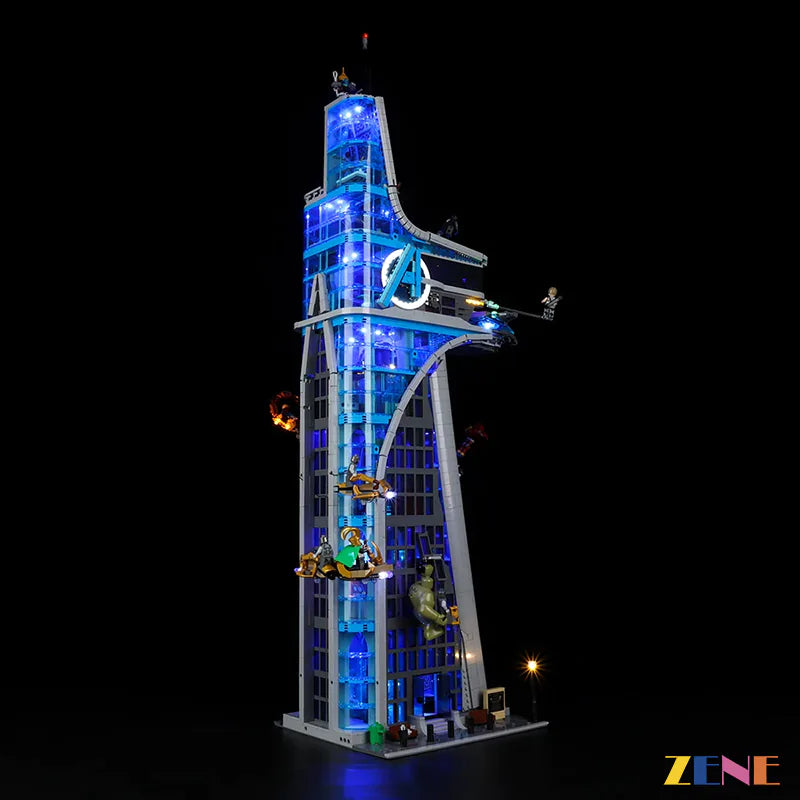 Light Kit for LEGO Marvel Avengers Tower #76269 (Ver3)