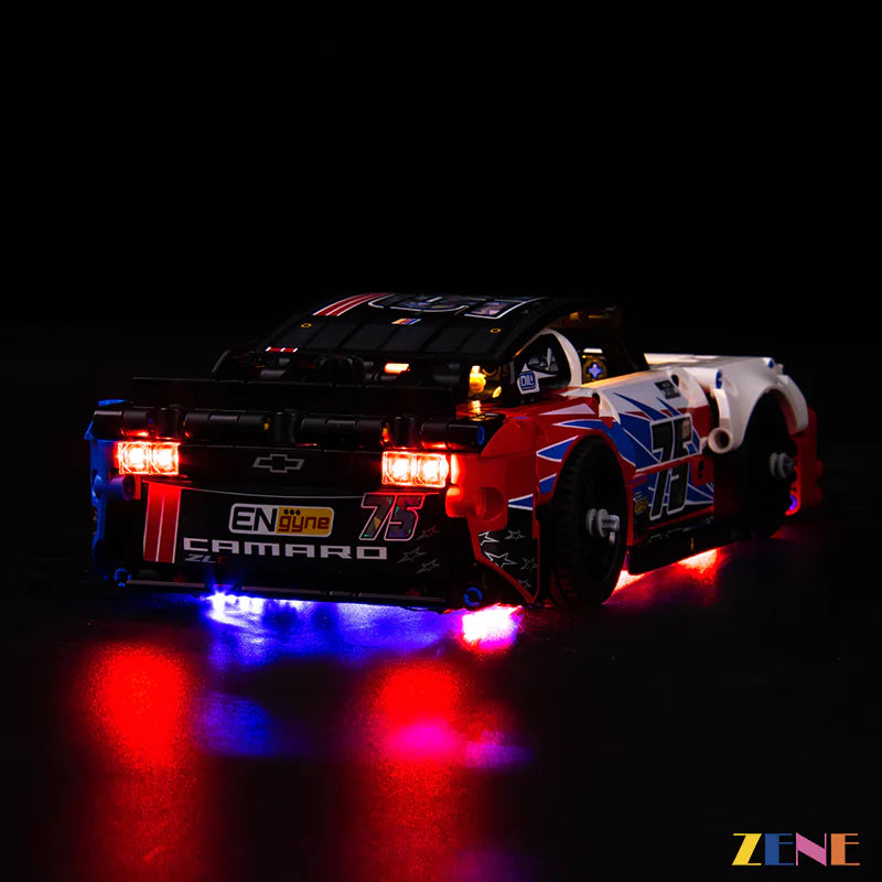 Light Kit for LEGO NASCAR Next Gen Chevrolet Camaro ZL1 #42153