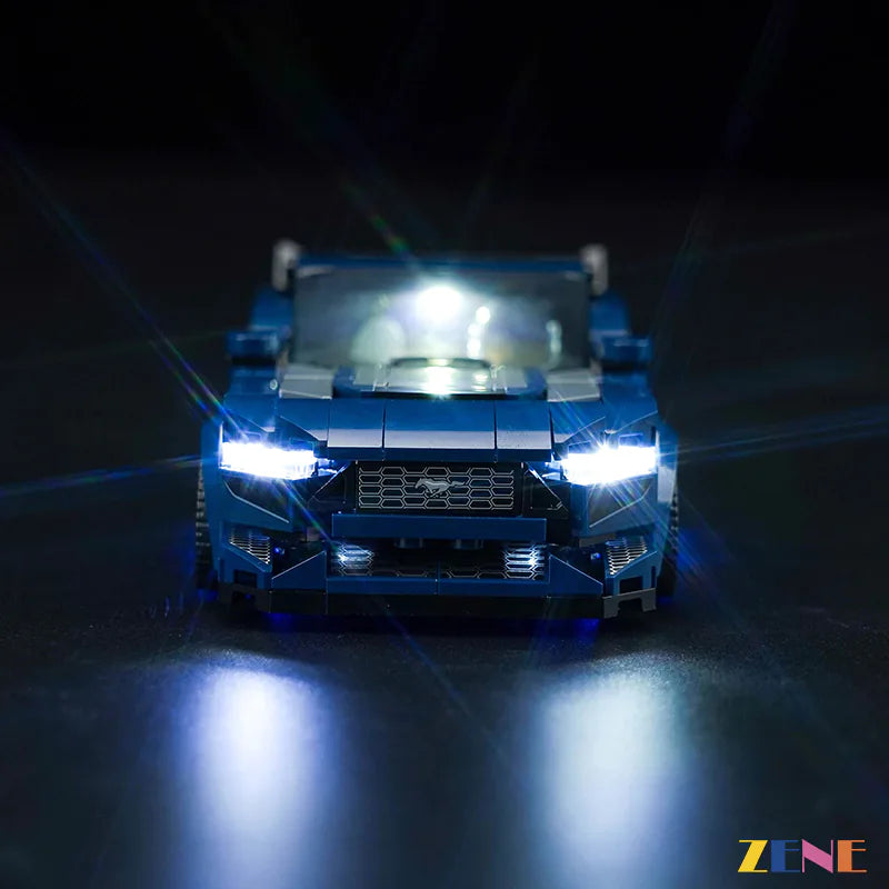 Light Kit for LEGO Ford Mustang Dark Horse Sports Car #76920