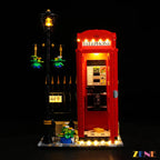 Light Kit for LEGO Red London Telephone Box #21347