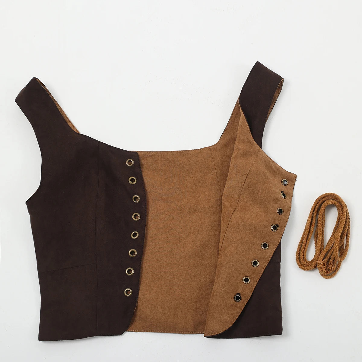 Pirate Corset Vest for Women Halloween Medieval Cosplay Tops