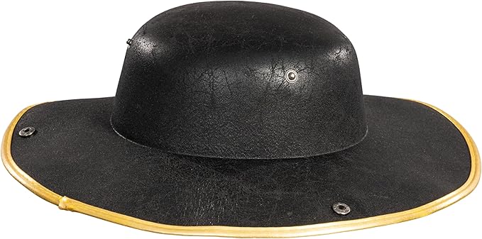 Pirate Hat Tricorn Faux Leather Colonial Renaissance Halloween Cosplay Costume Hat