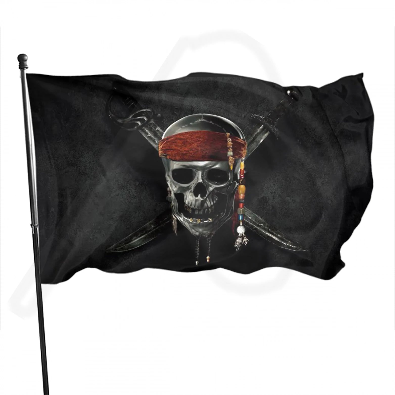 Pirates of The Caribbean  Flag Banner