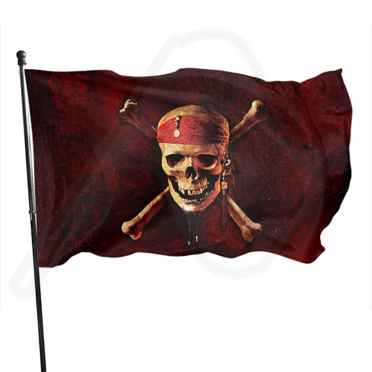 Pirates of The Caribbean  Flag Banner