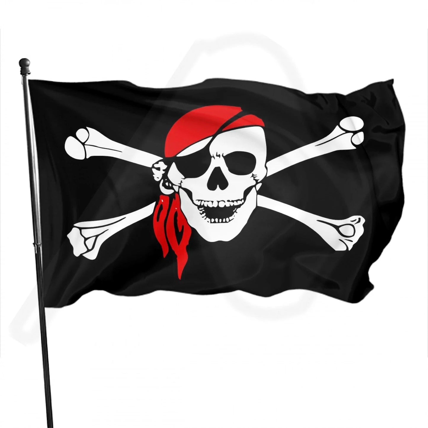 Pirates of The Caribbean  Flag Banner