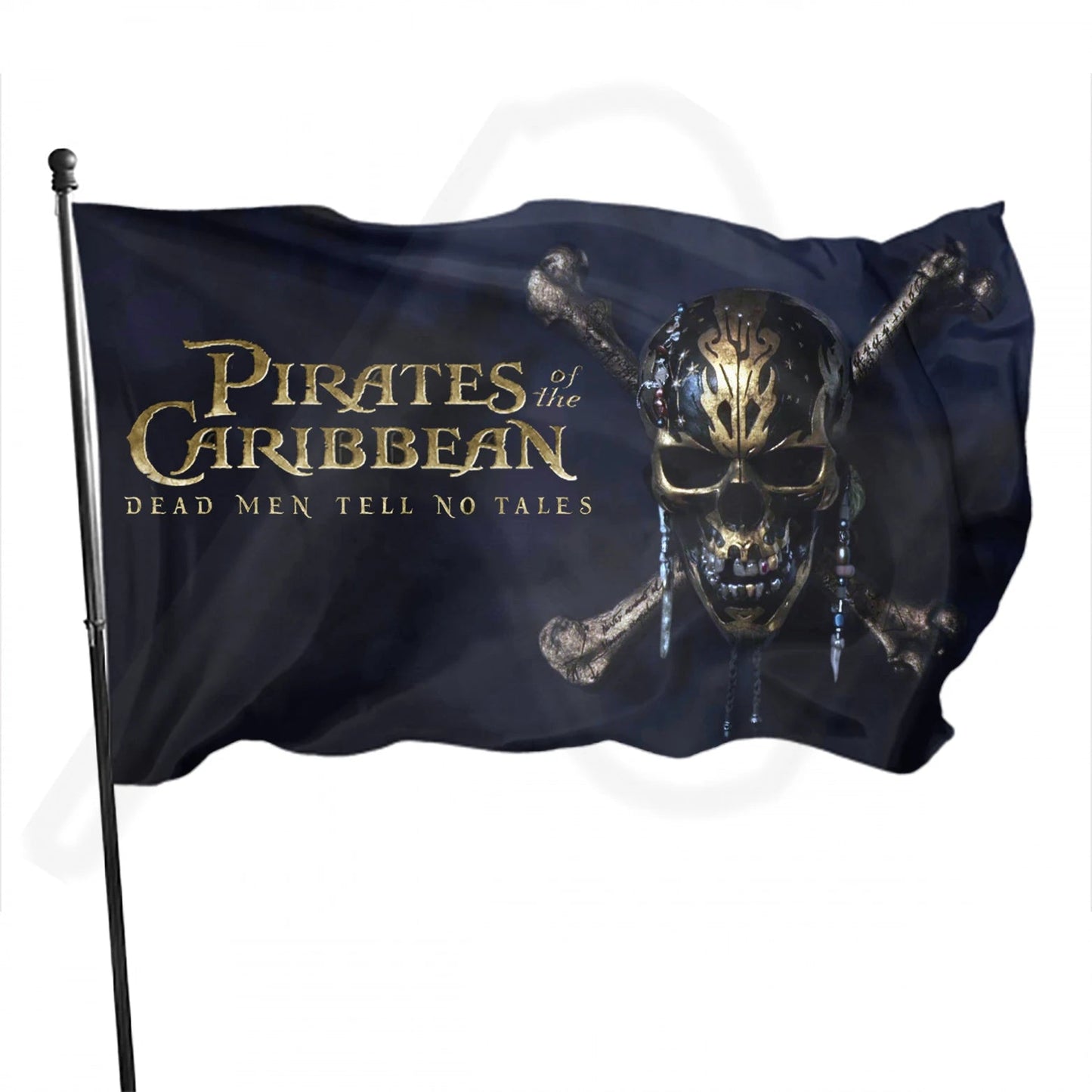 Pirates of The Caribbean  Flag Banner