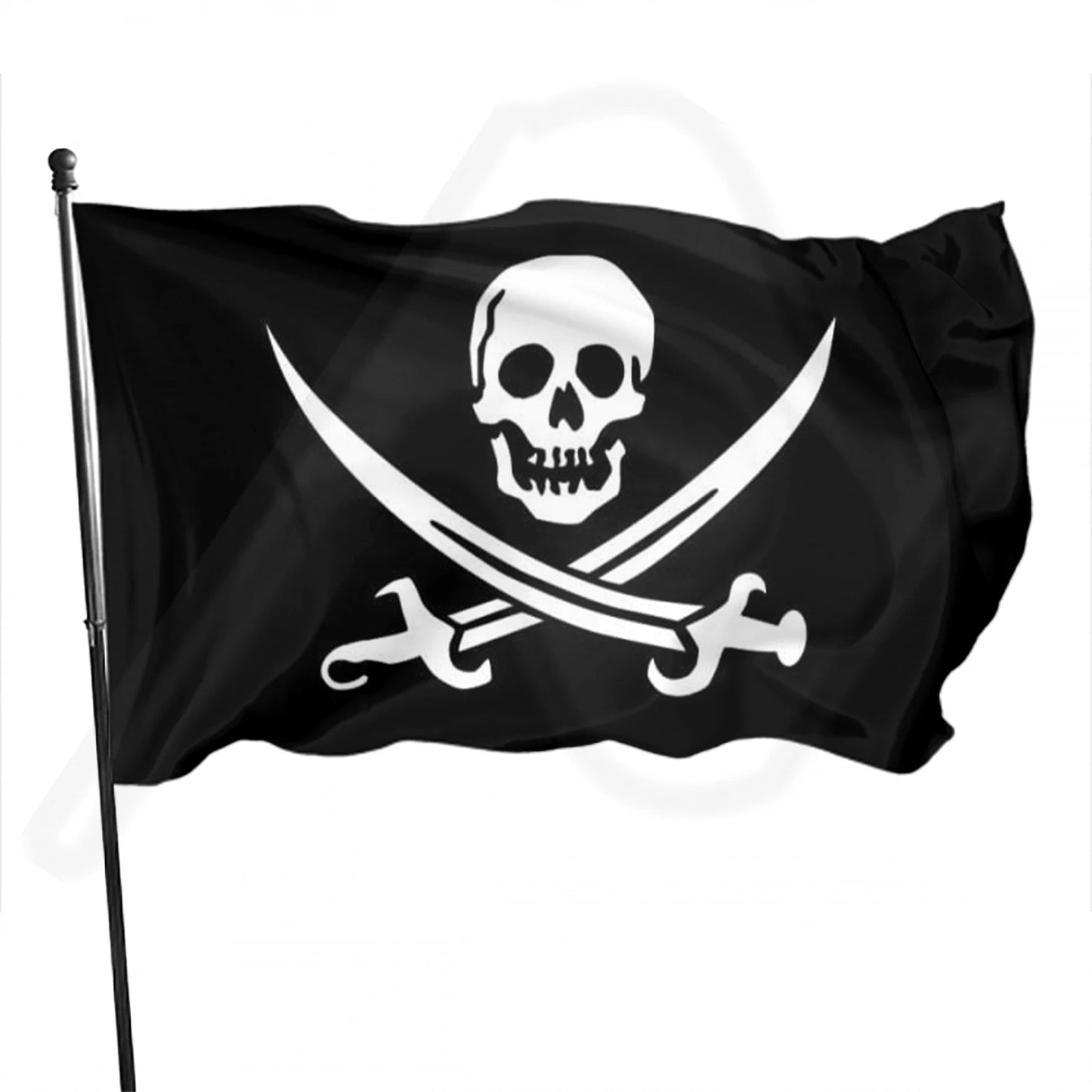 Pirates of The Caribbean  Flag Banner