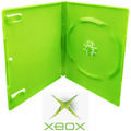 XBOX Green Video Game Replacement Shell Storage Case - Role-Players