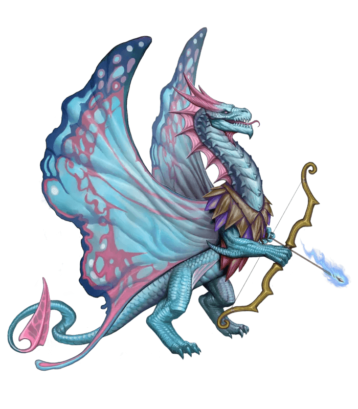 Battlezoo Dragons: Fairy Dragons Hardcover & PDF - Pathfinder 2nd Edition / Hardcover & PDF