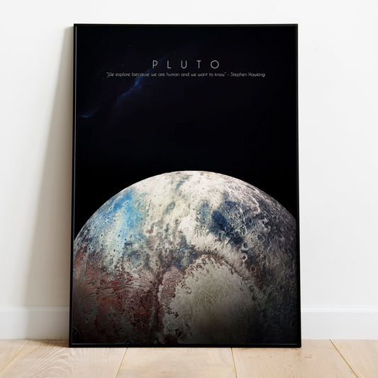 Pluto poster