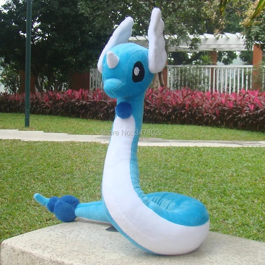 Pokemon Cuddly Dragonair 26" Dragon Plush Toy Cartoon Soft Hakuryu Stuffed Animal Doll