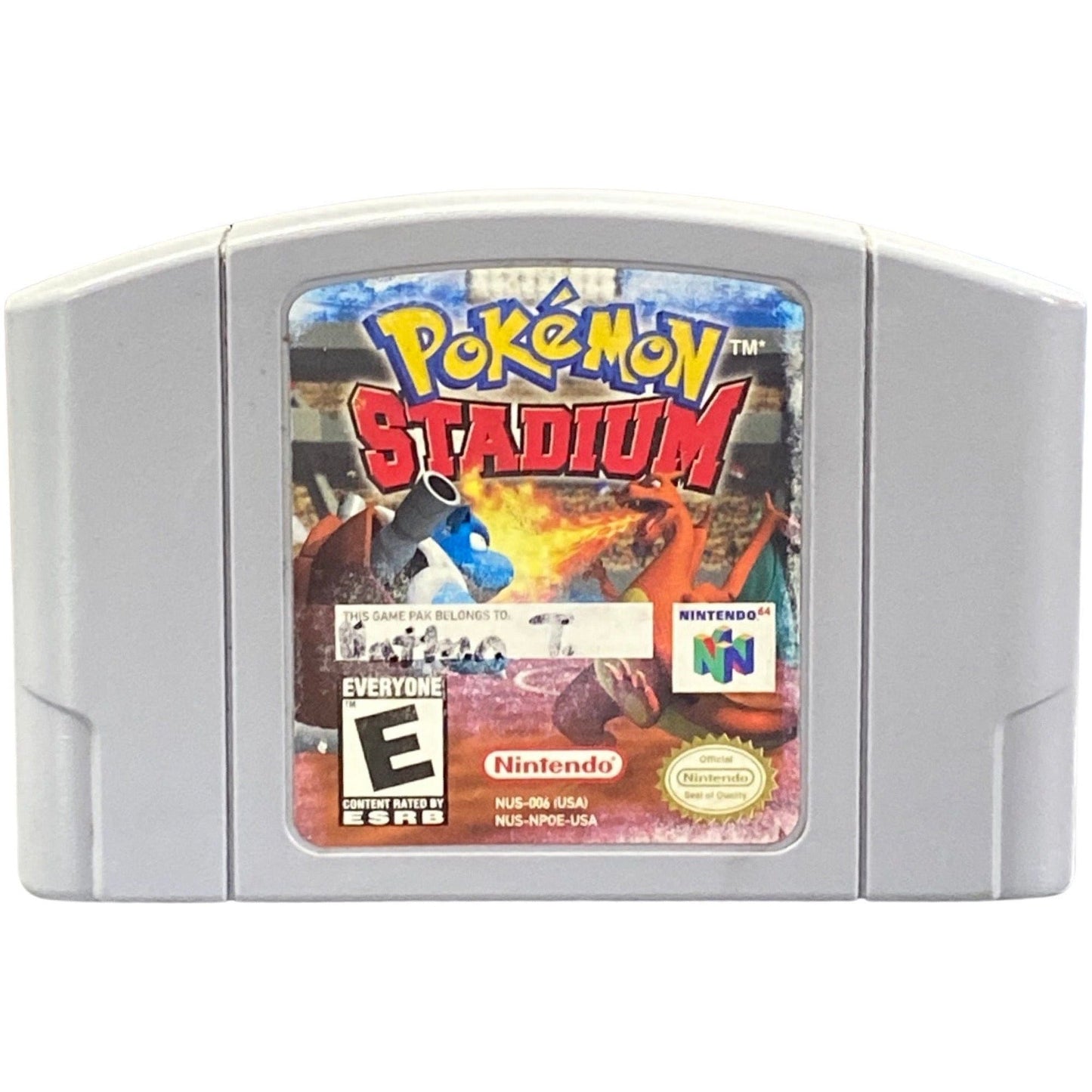 Pokemon Stadium - Nintendo 64 (GAME ONLY)