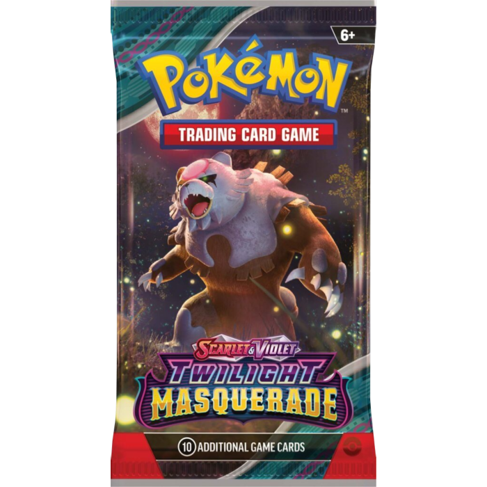 Pokemon Tcg Scarlet  Violet 6 Twilight Masquerade Booster Pack