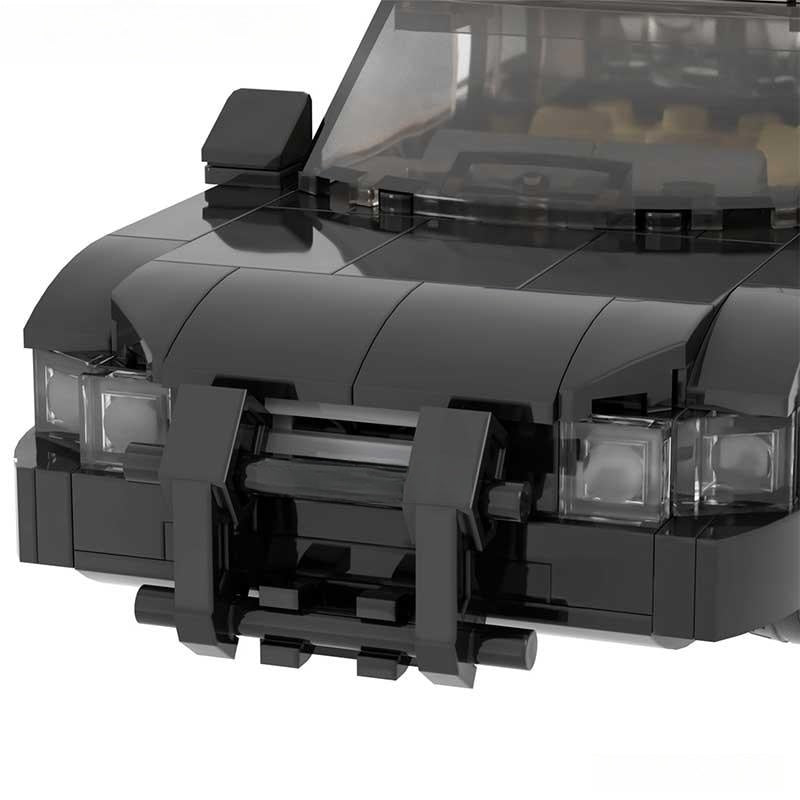 Police Squad Car 293 piece Lego Minifigures Custom Toys