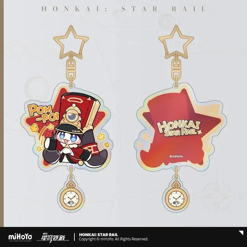 Pom-Pom Exhibition Series Pom-Pom Acrylic Keychain Honkai: Star Rail