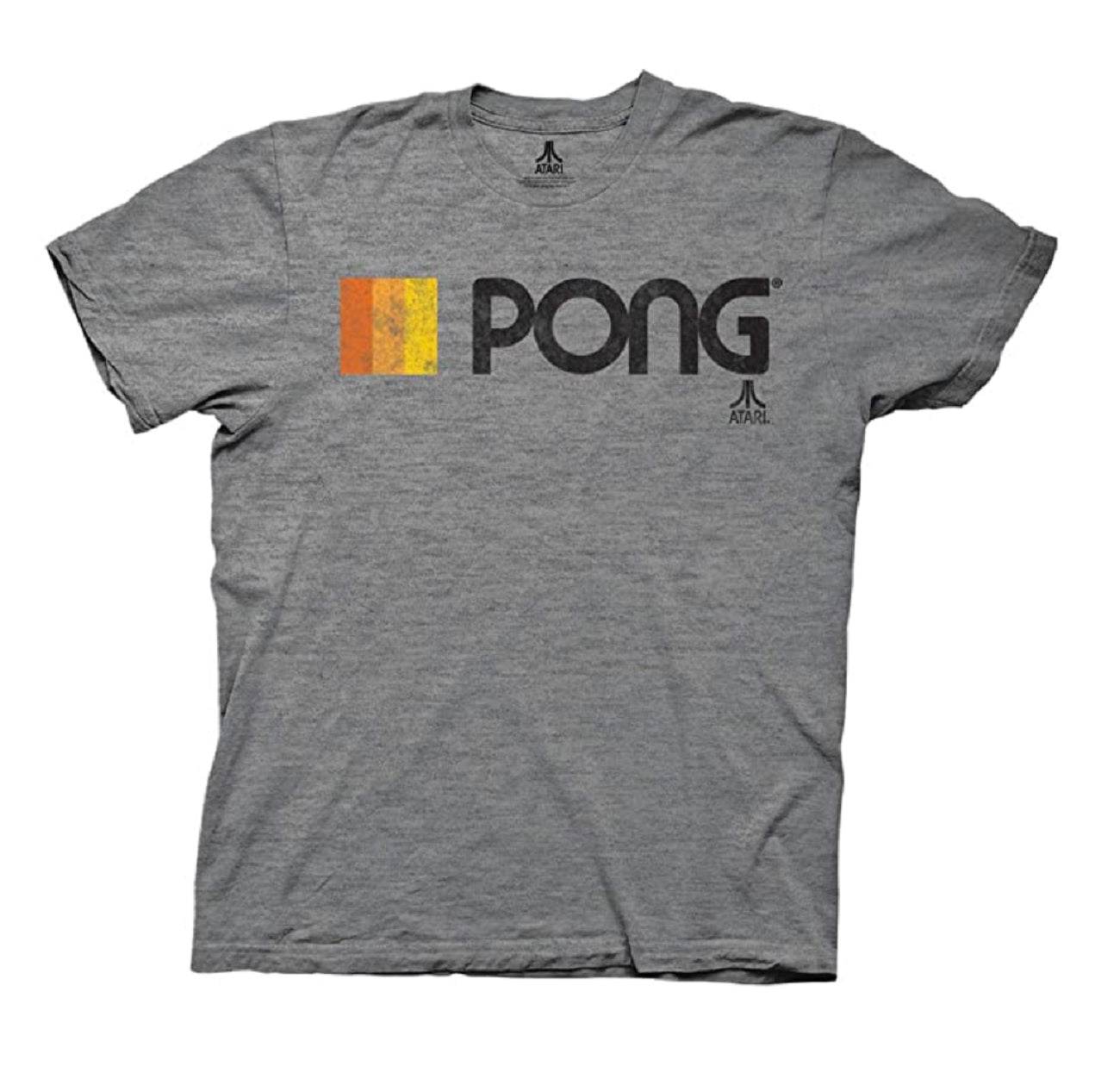 Atari Pong Logo Gamer Adult T-Shirt - S