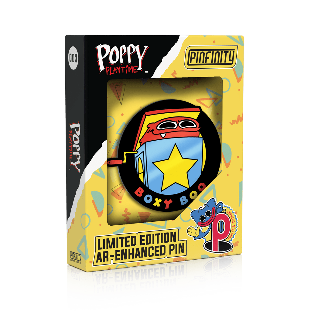 Poppy Playtime - Boxy Boo Limited Edition AR Enhanced Pin