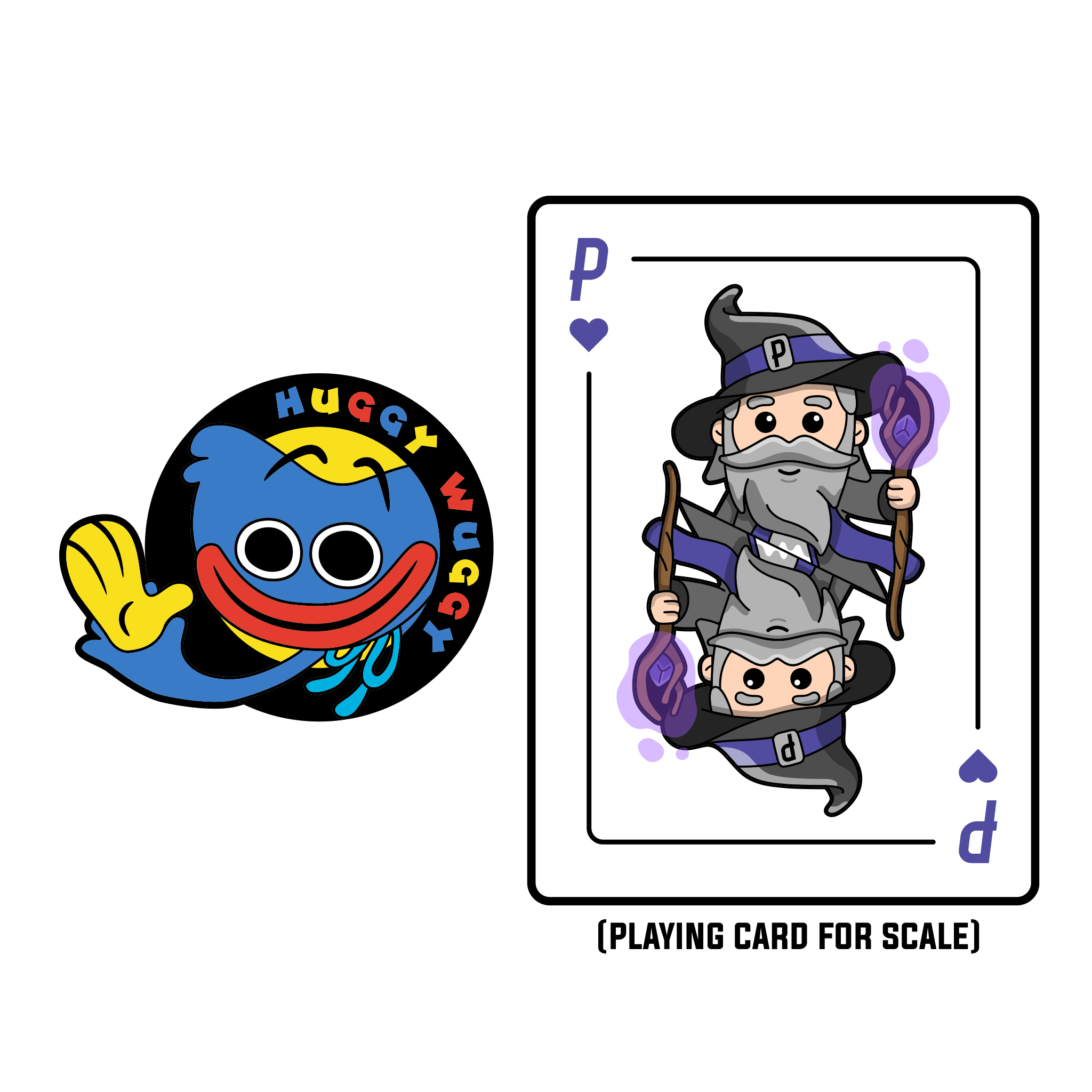 Poppy Playtime - Huggy Wuggy Limited Edition AR Enhanced Pin