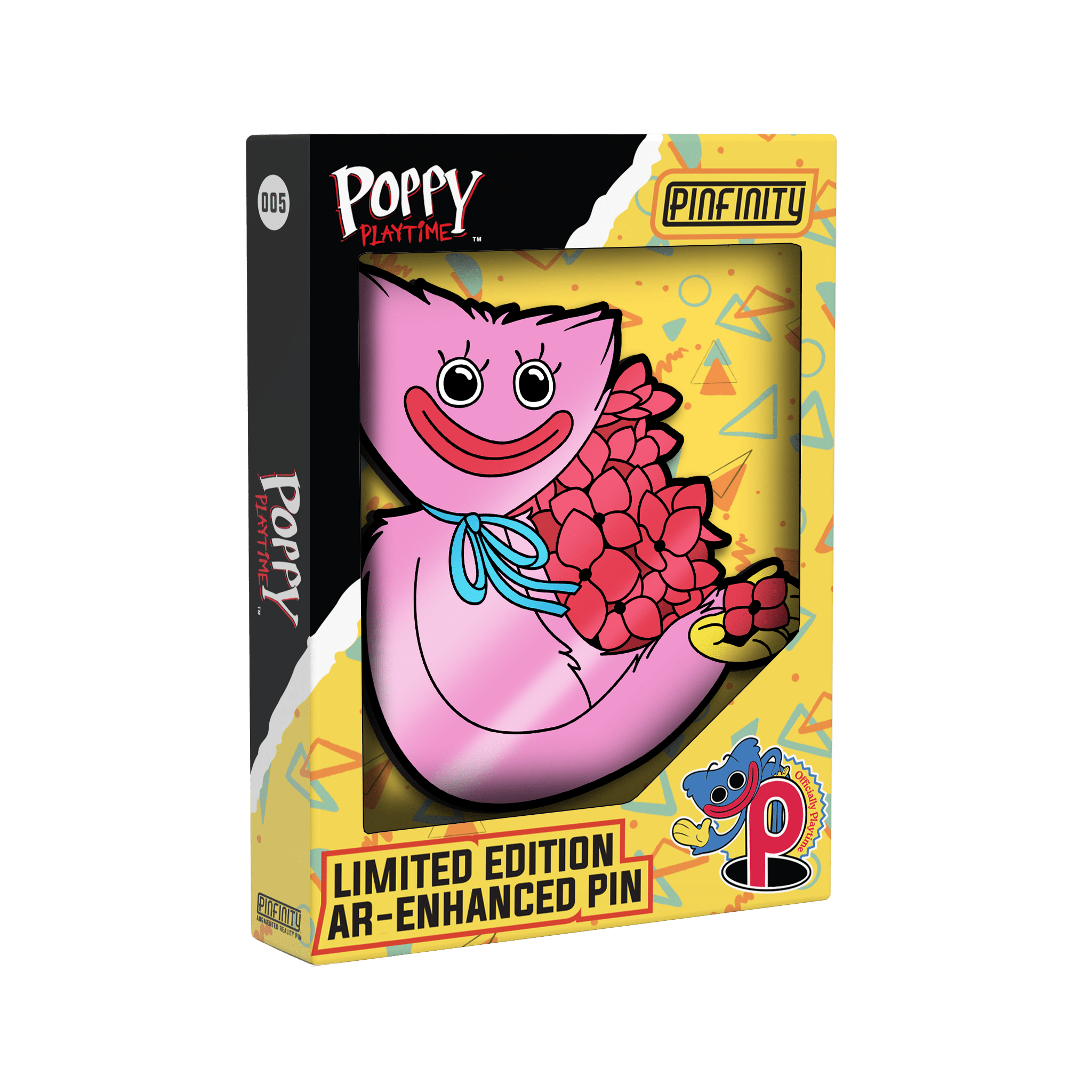 Poppy Playtime - Kissy Missy XL Limited Edition AR Enhanced Pin