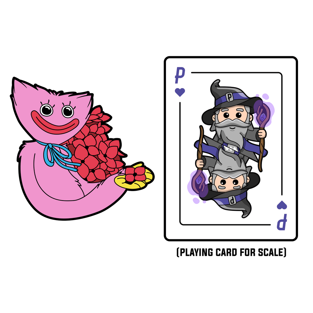 Poppy Playtime - Kissy Missy XL Limited Edition AR Enhanced Pin